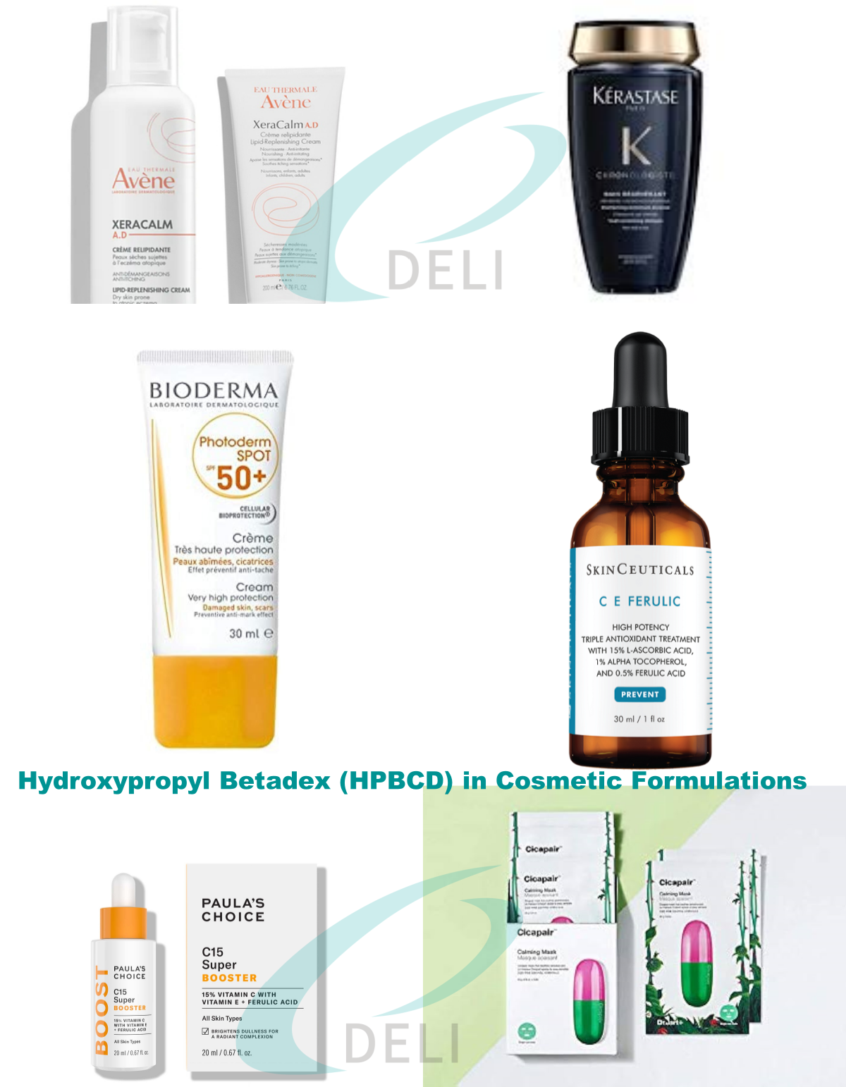 Napredne aplikacije hidroksipropil betadex (HPBCD) v kozmetičnih formulacijah: mehanizmi, koristi in primeri komercialnih izdelkov