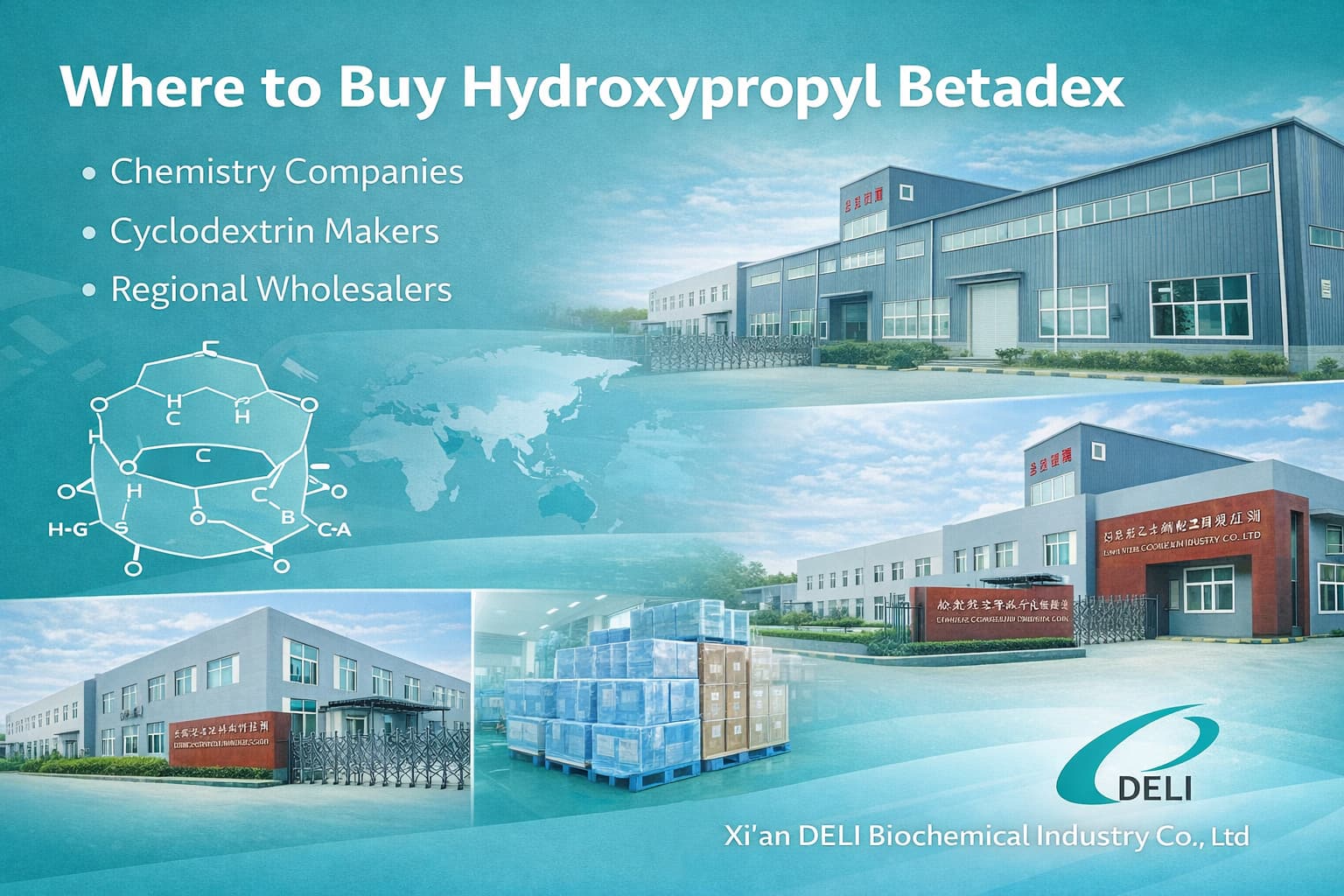 Kje kupiti Hydroxypropyl Betadex: najboljši dobavitelji za farmacevtske in kozmetične izdelke