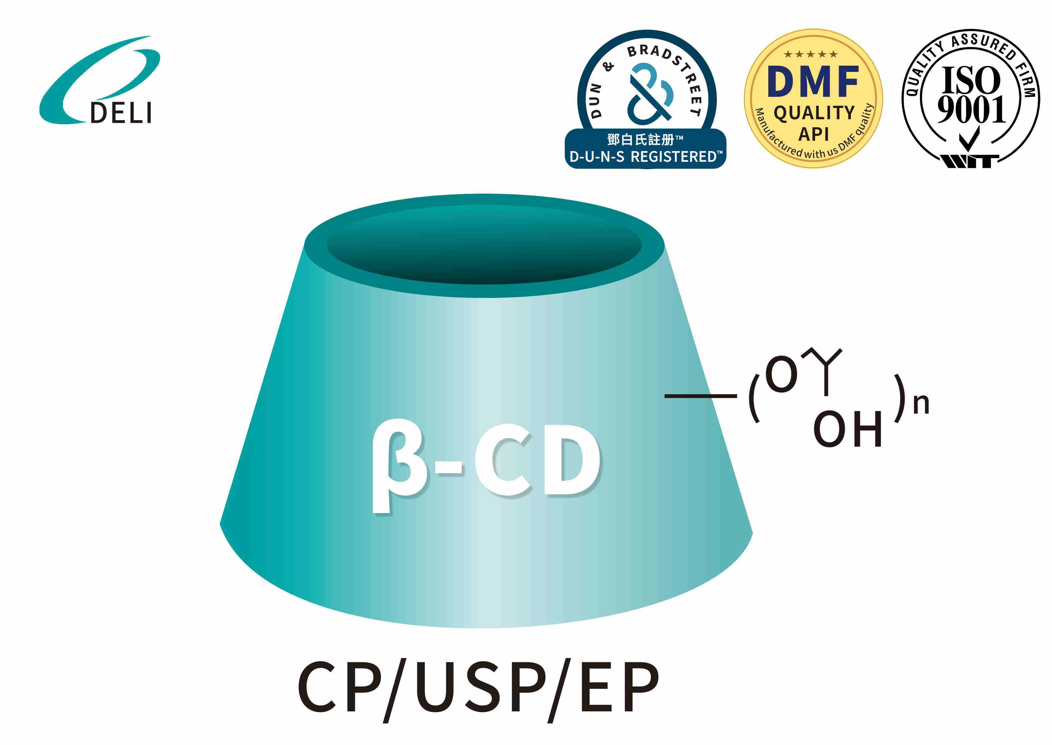 Hidroksipropil beta ciklodekstrin CAS 128446-35-5